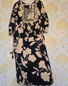 Beautiful Floral Print Kurta