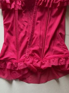 Pink Lace Corset