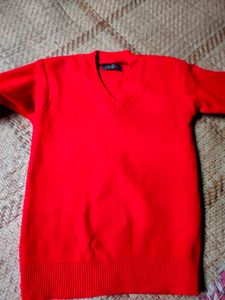Kids Red Sweater