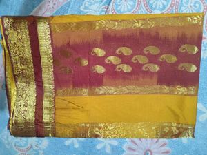 Elegant Silk Blend Saree