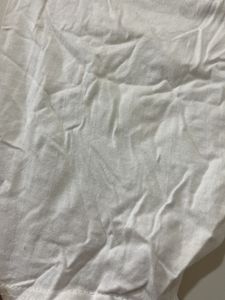 White Cotton Leggings Shorts