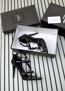 Saint Laurent Black Patent YSL Heels