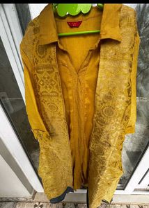 Yellow Ethnic Kurti