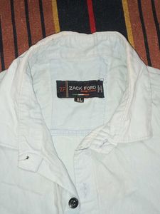 Men's Light Blue Button-Up Shirt combo