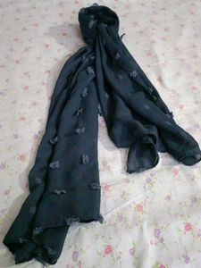 Elegant Dark Grey Dupatta