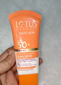 Lotus Herbals Safe Sun SPF 50+ Sunscreen