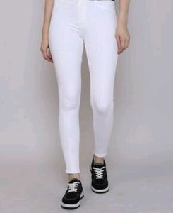 Lee Cooper White Denim Jeans