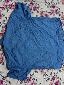 Blue Button-Up Shirt