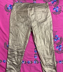 Golden Skinny Fit Denim Jeans