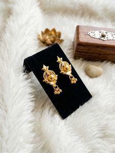 Gold Plated Traditional Earrings