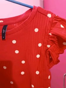 Red Polka Dot T-Shirt