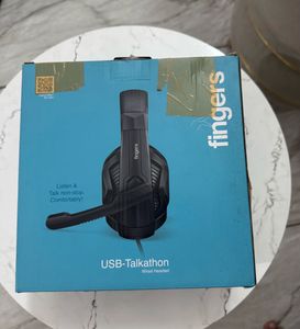 FINGERS USB Talkathon Wired Headset
