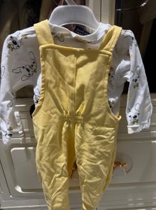 Cute Dog Overalls &amp; Top Set