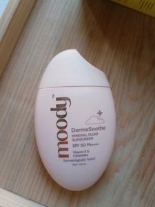 Moody DermaSoothe Mineral Sunscreen SPF 50
