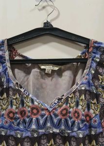 Bohemian Print Mini Dress