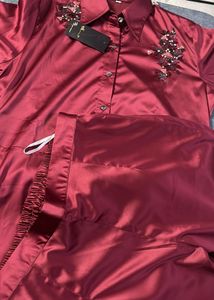 Women's Embroidered coord set