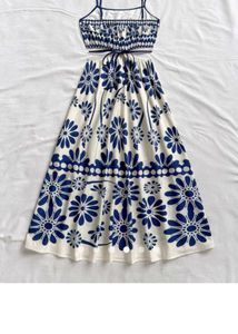 Boho Floral Print Summer Dress