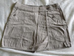 Quechua Decathlon Khaki Mini Skort