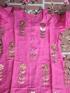 Hot Pink 3-Piece Kurta Set ✨