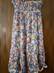 Floral Smocked Maxi Dress