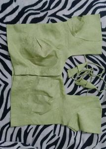 Elegant pistachio Green Blouse