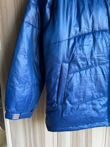 ASICS Blue Waterproof Puffer Jacket