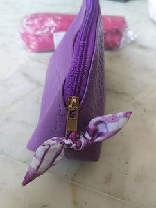 Nykaa Purple Pouch Brand New