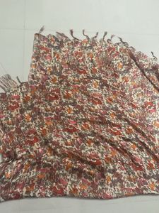 Printed Dupatta with Tassels