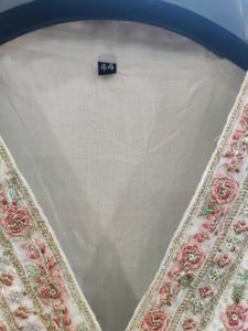 Embroidered Kurta Top