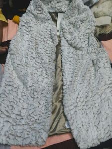 Luxury korean style Faux Fur Jacket