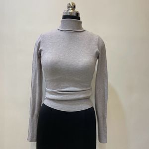 Fitted Sexy Turtleneck Top