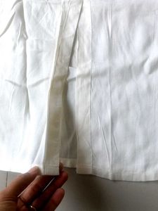 Span Elegant White Kurta for Women