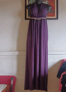 Purple Maxi Dress
