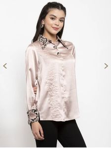 KASSUALLY Silk Relaxed Fit Shirt