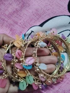 Boho Beaded Bangle Set