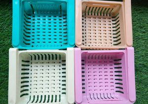SET OF 4 MULTI- PURPOSE STORAGE BASKETS
