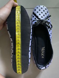 Zara Polka Dot Ballet Flats