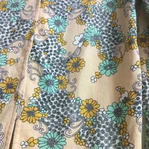 Vintage Floral Long Sleeve Shirt