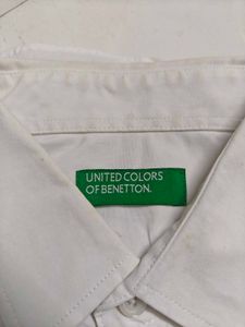 United Colors of Benetton White Shirt
