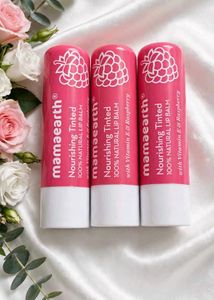 Pack of 3 Mamaearth Nourishing Tinted Lip Balm