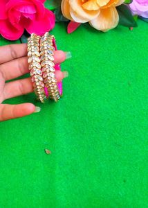 Stunning Kundan Bangles