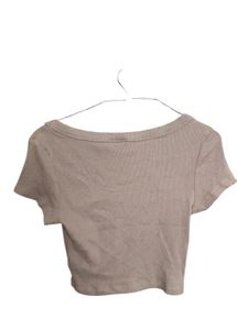 H&amp;M Ribbed Crop Top
