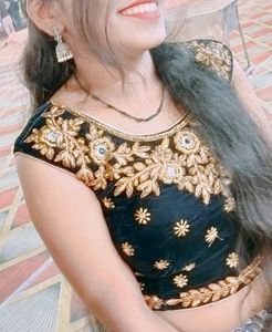 Lehenga Crop Top For Girls