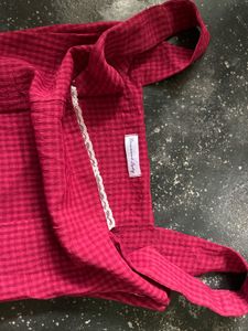 Ruby Red Gingham Dress