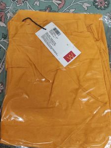 W Brand Mustard Yellow Palazzo Pants