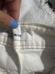 White Wide Leg Jeans