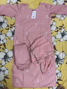 Charming Pink Kurta Set