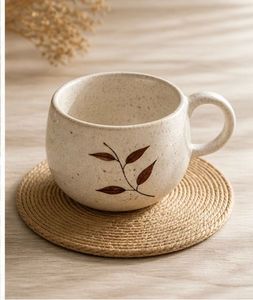 Set of 4 Round Jute Coasters