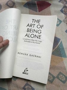 THE ART OF BEING ALONE