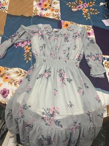 Chic Floral Print Dress